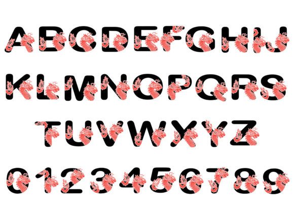 Download Chinese Dragon Alphabet Illustration - Alphabet illustration Collection