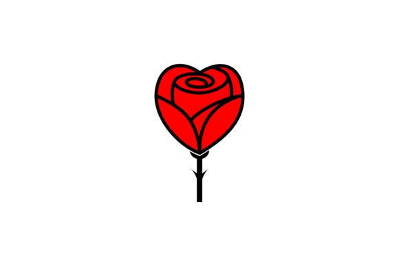 Download Red Rose Flower for Romantic Floral Logo - Romantic Collection