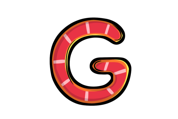 Download The G Sweet Kids Alphabet Illustration - Premium Bundle